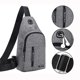 thumbnail image 3 of Xihbxyly Mochila Cruzada con Correa, Diseño Multicompartimento, Correa de Hombro Ajustable, Material de Nailon Impermeable, Ideal para Viajes Al Aire Libre, Oficina, Escuela, Tamaño 30 X 18 X 6 Cm., 3 of 7
