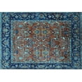 thumbnail image 1 of Ahgly Company Indoor Rectangle Oriental Light Blue Industrial Area Rugs, 6' x 9', 1 of 4