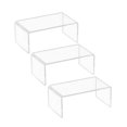 thumbnail image 4 of SASABAXI 3Pcs Acrylic U Shaped Display Riser for Retail Sneaker Shoe Storage Home Use, 4 of 8