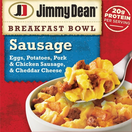 Jimmy Dean Sausage Breakfast Bowl, 7 oz (Frozen)