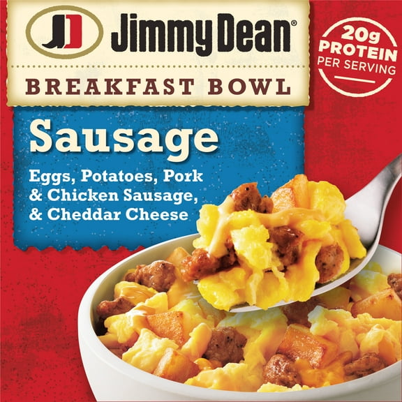 Jimmy Dean Sausage Breakfast Bowl, 7 oz (Frozen)