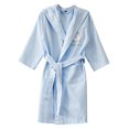 thumbnail image 1 of Peignoirs une Pièce pour Garçons Enfants Pyjamas Long Peignoir Coton Bleu S 4-5T, 1 of 2