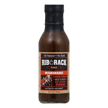 Rib Rack Marinade Sauce, Steak, 14 Oz - Walmart.com