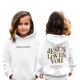 thumbnail image 3 of Aihuaihua Christian Hoodies for Girls Kids Back to School Hoodies Toddler Cute Pullover Hooded Sweatshirt Long Sleeve Tops Preppy Clothes for Girls 1-12 Years, 3 of 8