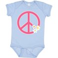 thumbnail image 3 of Inktastic Peace Sign Cute Daisy Flowers Girls Baby Bodysuit, 3 of 5