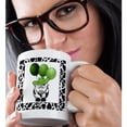 thumbnail image 2 of 3dRose, Western Cow Print with Green Balloons, 11oz Mug, 2 of 7