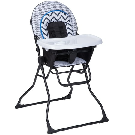 Babideal Luna Portable High Chair, Asymmetrical stripe