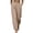 Beige, variant on Olyvenn Women's Business Casual Dress Pants, Solid Color, Long Trousers with Pockets for Daily Commute White S