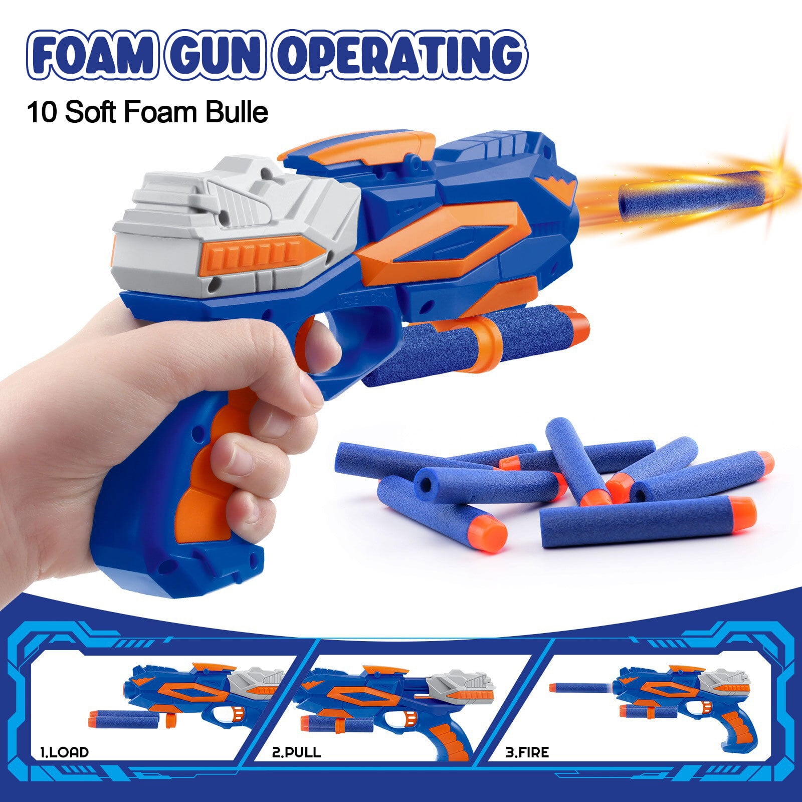 Freecat Digital Target Game for Boys, Shooting Practice, Kids Target Shooting Games Toys for 5-12 Year Old Boys