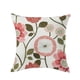 thumbnail image 1 of Funda Cuadrada Decorativa de Cojín de Almohada Cubierta de Almohada Decoración de Sofá 9 Rosa y flores rojas Gloria Funda de almohada, 1 of 6