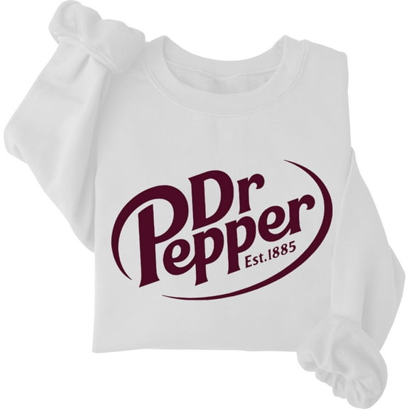 Dr Pepper Sweatshirt Women Men Dr Pepper Costume Shirt Long Sleeve Crewneck Shirts