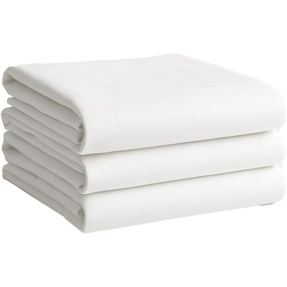 Organic Textiles Premium Organic Cotton Bed Sheets (4 Pcs.) Set, GOTS Certified - 550 Thread Count (King, White)