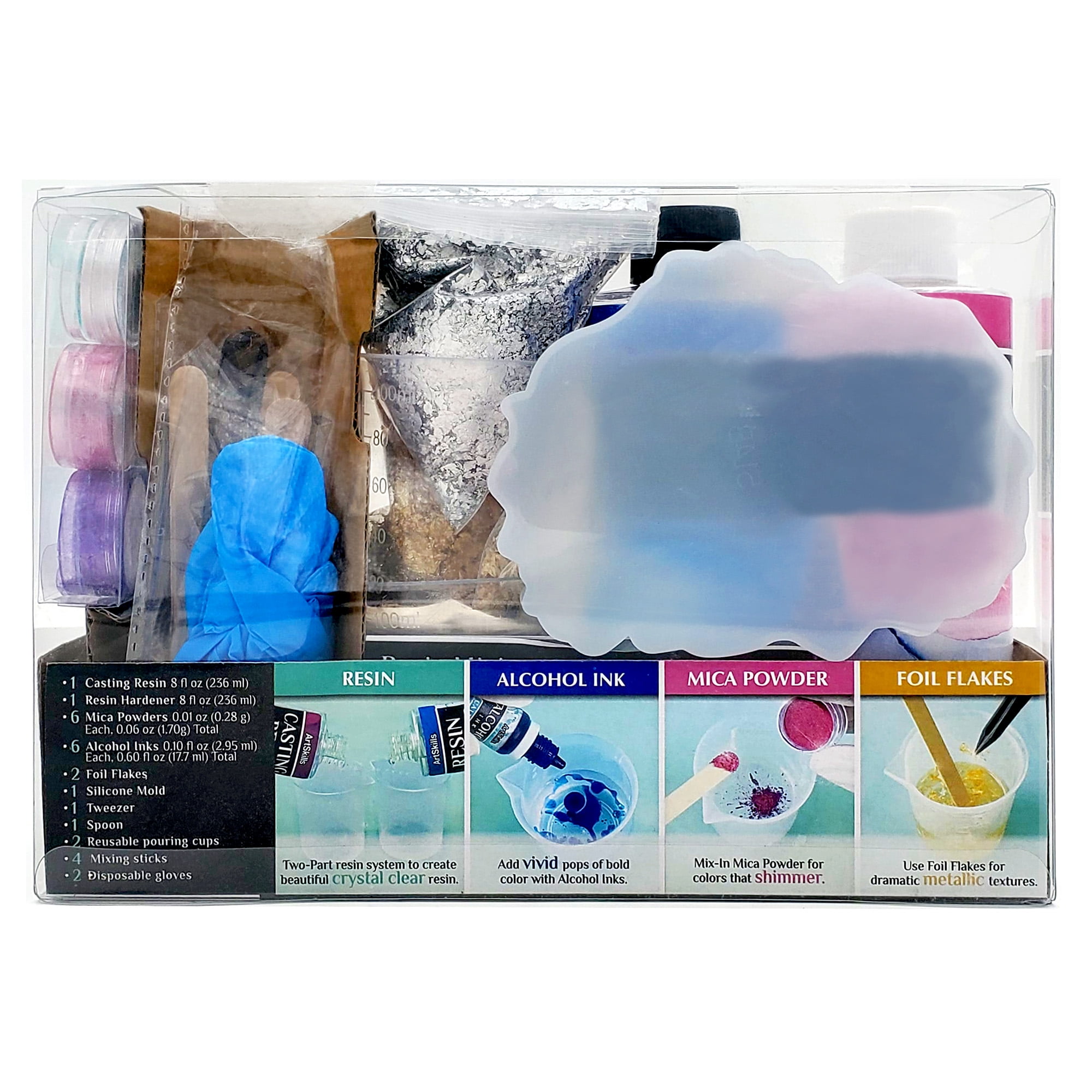 Seascapes Art Resin Gift – Makers Craft & Paint Nite Kits