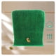 thumbnail image 4 of Toalla de mano navideña de algodón, suave, absorbente, sin pelusa, con bordado de Papá Noel, ideal como regalo navideño | Blanco, amarillo, verde y rojo | Uso multiusos para gimnasio, viajes, playa, 4 of 6