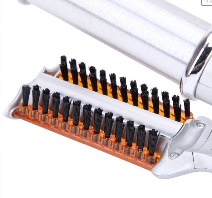 2025 Auto Curling & Straightening Iron Pro - Salon Waves in 5 Mins · Rotating Barrel