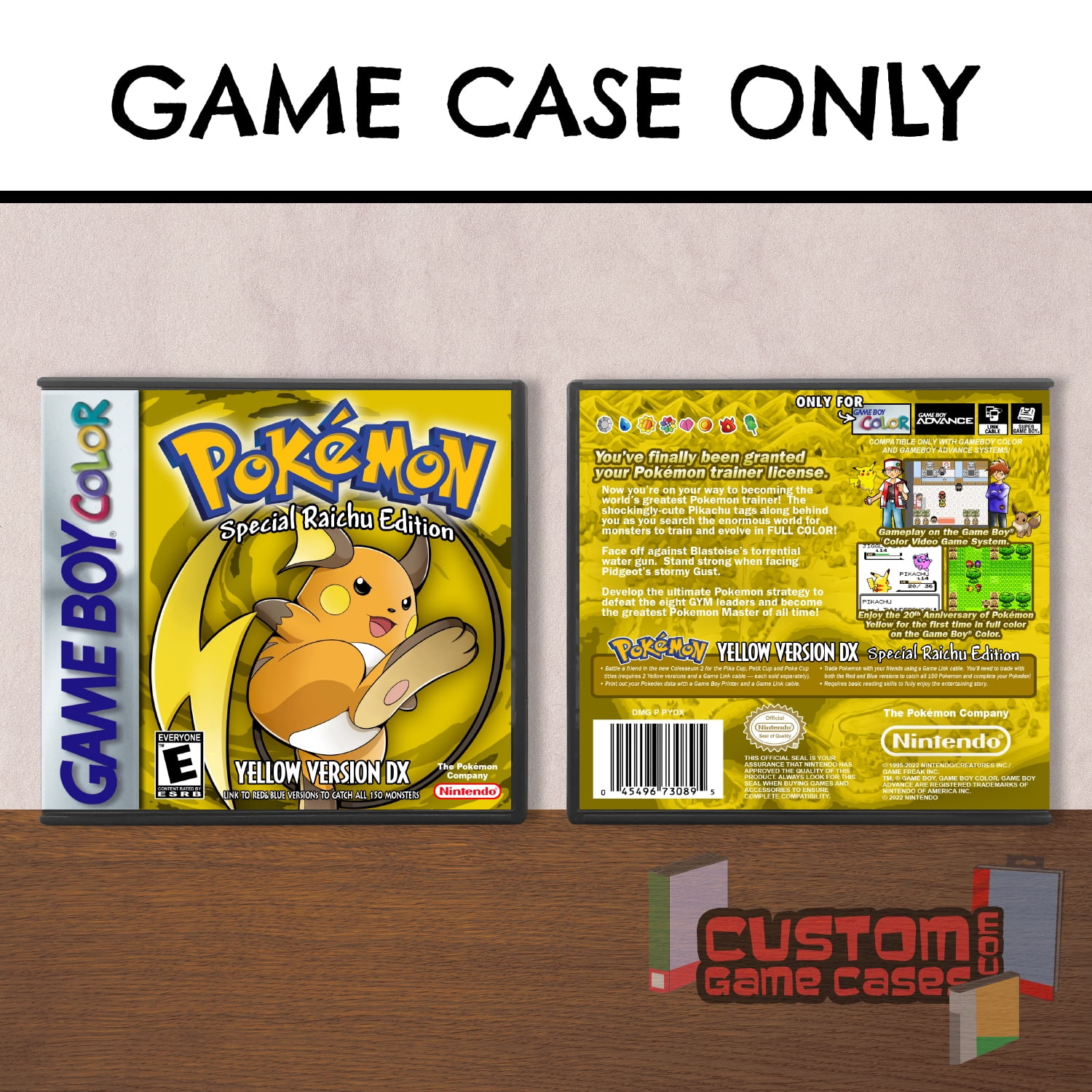 Special Pokemon Edition Nintendo Game Boy Color System