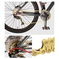 thumbnail image 2 of Noise Shifting Mountain Bike Chain 8 9 10 11 12 Speed Plating Chain, 2 of 11