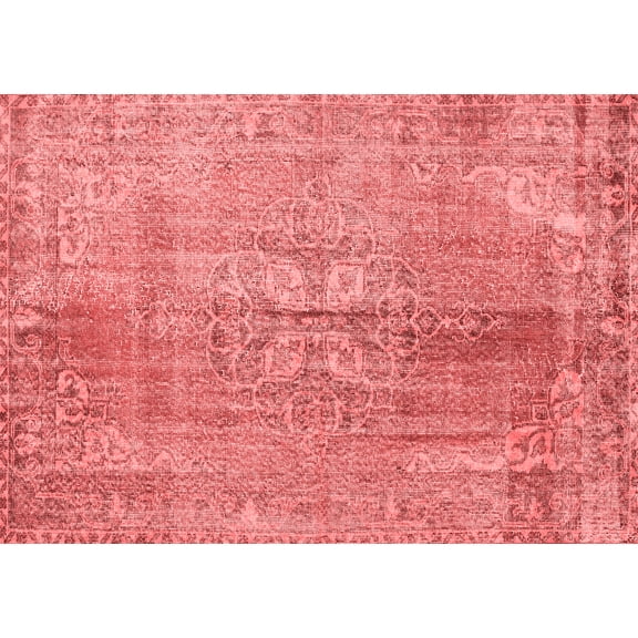 Ahgly Company Indoor Rectangle Persian Red Traditional Area Rugs, 5' x 7'