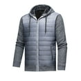 thumbnail image 3 of Ceisia Men's Thickened Hooded Sweater Jacket Zip Up Pockets Gift Long Sleeve Casual Outerwear, 3 of 8