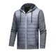 thumbnail image 3 of Ceisia Men's Thickened Hooded Sweater Jacket Zip Up Pockets Gift Long Sleeve Casual Outerwear, 3 of 8