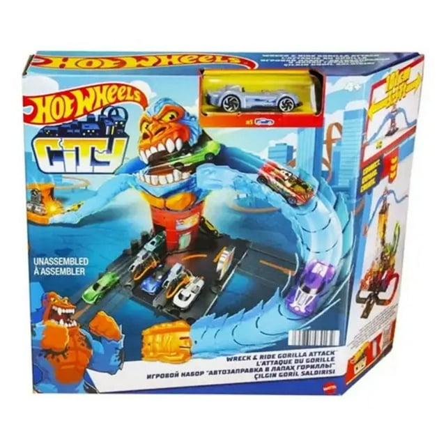 Pista Hot Wheels City Nemesis Gorila