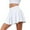 White, variant on TMOYZQ Tennis Skirt for Women High Waisted Quick Dry Golf Skirts Summer Casual Shorts Athletic Pleated Skorts