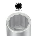 thumbnail image 4 of Uxcell 3/4 Inch Square Drive 12 Point 28mm Standard Impact Socket Alloy Steel, 4 of 5