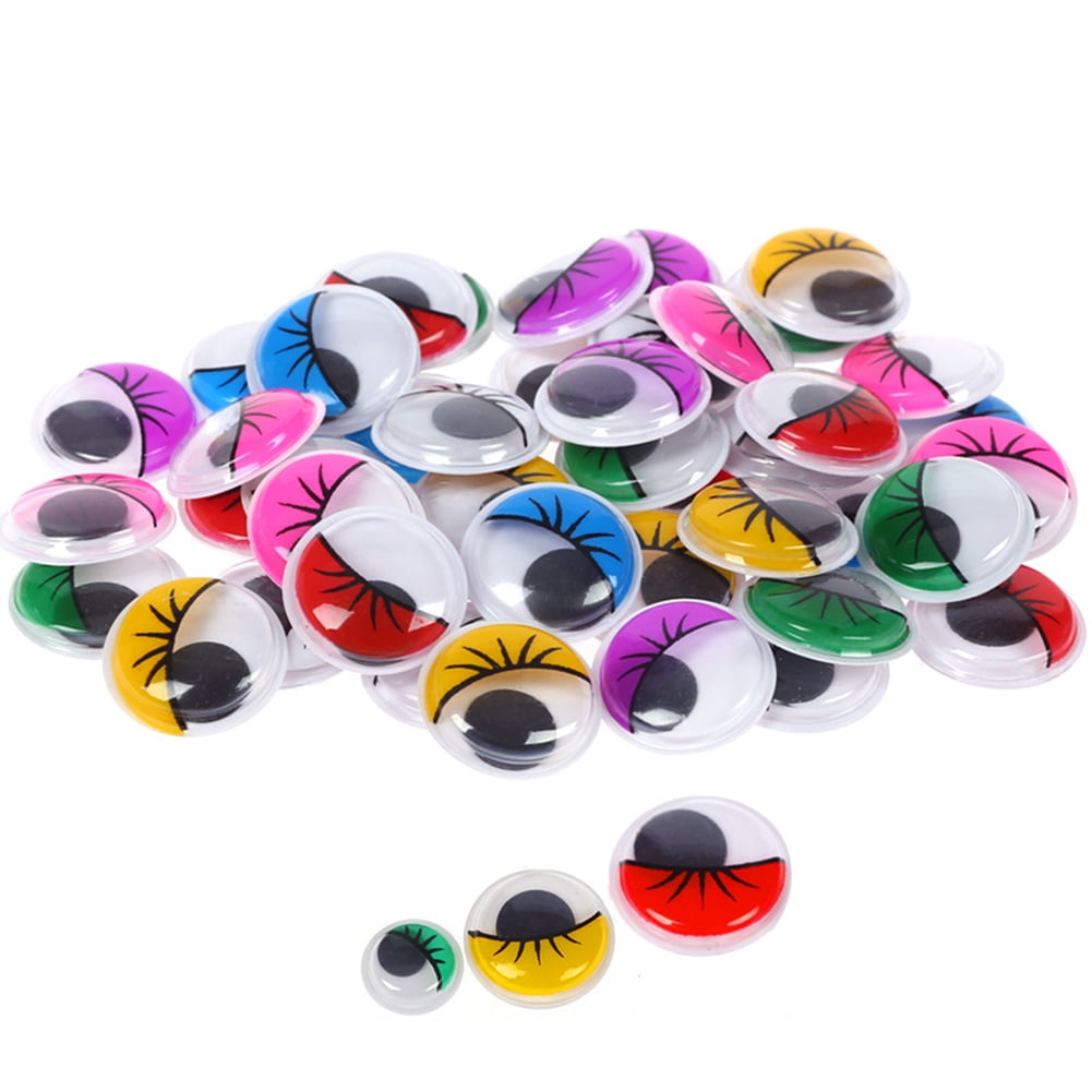 700PCS Googly Eyes DIY Self-Adhesive Crafts Sewing Round Eyeball Accessories