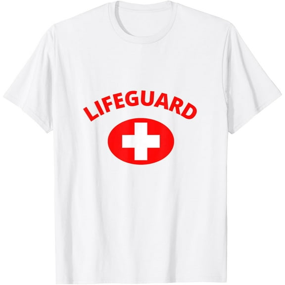 Lifeguard - Front Design T-Shirt Tops Tee