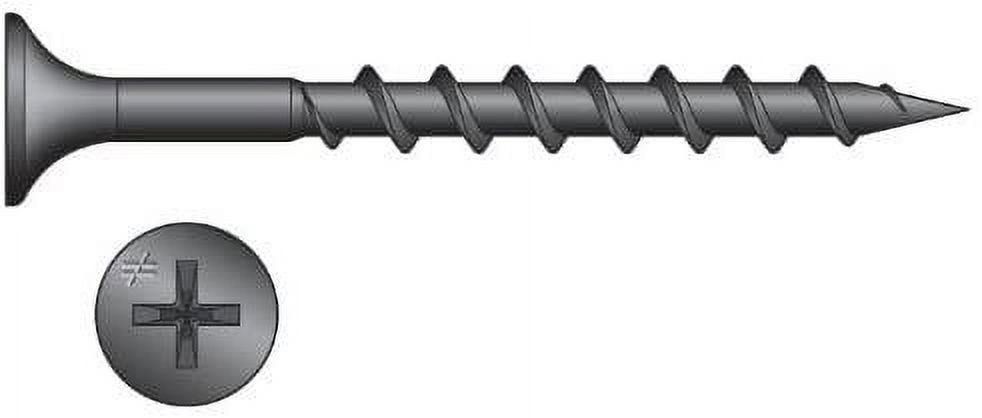 Simpson Strong Tie DWC158PS #6 x 1-5/8" Drywall to Wood Quik Drive Collated Screws - 2500 per Package