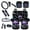 Cute Mushroom, variant on Yuyamidu Blue Sea Turtle Car Seat Covers and Steering Wheel Cover Seat Belt Strap Pads Cup Coasters Rearview Mirror Cover Keychain Car Shade Handbrake Gear Shift Knob Cover 16 PCS Auto Accessories