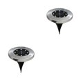thumbnail image 3 of Inteprter 4 uds/1 ud. 8 LED de energía Solar luz enterrada lámpara de tierra al aire libre camino luz punto lámpara patio jardín césped paisaje Type1 NO1 Inteprter CBP259153, 3 of 5