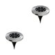 thumbnail image 3 of Inteprter 4 uds/1 ud. 8 LED de energía Solar luz enterrada lámpara de tierra al aire libre camino luz punto lámpara patio jardín césped paisaje Type1 NO1 Inteprter CBP259153, 3 of 5