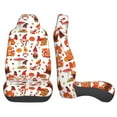 thumbnail image 4 of Fotbe Autumn Gnome Pattern Automotive Seat Covers for Cars Trucks and SUVs – Car Seat Covers for Front Seats,Protective Seat Covers,Vehicle Seat Covers, Set of 2, 4 of 9