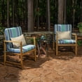 thumbnail image 5 of Casual Cushion Outdoor Lumbar Pillow, Sunbrella Fade & Water Resistant for Patio Furniture & Porch Swings, 19"W x 12"L, 6" thick, Reversible, Spectrum Sand, 5 of 5