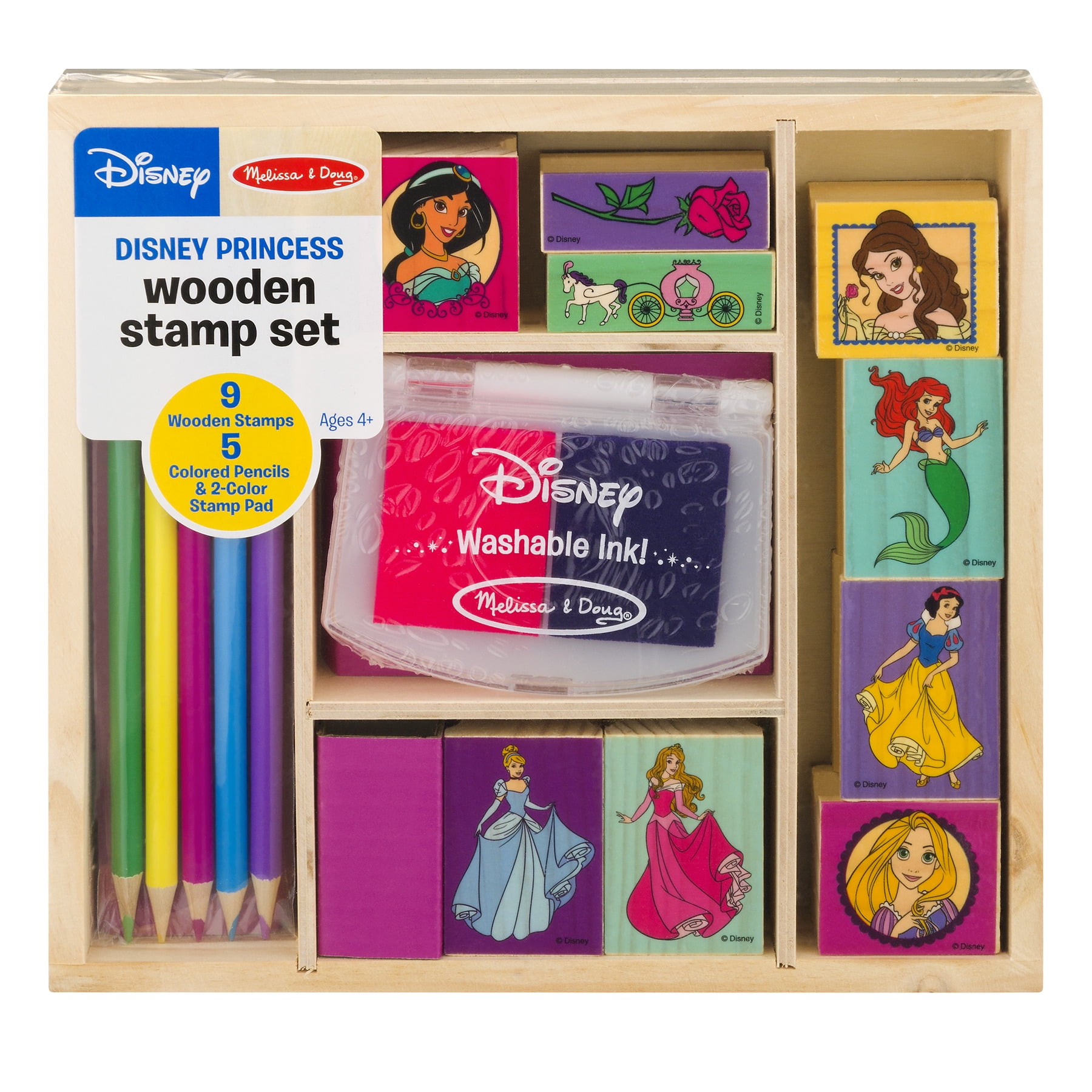 melissa and doug princess stamp set