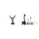 thumbnail image 1 of Figura de cabeza de ciervo,Adorno de cabeza de ciervo,estatua de animal decorativa,Figura decorativa de cabeza de ciervo para mesa,Estatua de ciervo alce,Estatua de jirafa de, 1 of 8