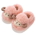 thumbnail image 4 of KANG Girls Slippers Winter Warm Fleece Lined Shoes With Heel Coverage For Toddlers And Kids, 4 of 4