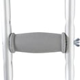 thumbnail image 5 of Muletas de aluminio PCP, altura ajustable con botón pulsador, ligeras, 1 par, talla infantil (1,22 m a 1,38 m), 5 of 5