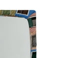 thumbnail image 2 of Ambesonne Architecture Fitted Sheet, Windows Venice Doors, Full Size, Coral and Blue, 2 of 2