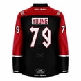 thumbnail image 2 of AC/DC Highway to Hell Hockey Jersey, 2 of 5