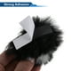 thumbnail image 5 of Accesorios de Casco de Motocicleta Decoración Orejas de Gato de Dos Colores para Cascos de Motocicleta Bicicleta Esquí Negro Blanco Pegatina 1 Juego, 5 of 6