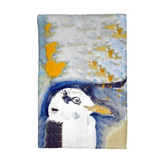 Betsy Drake KT293 Gull Portrait Right Kitchen Towel