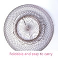 thumbnail image 6 of ROBOT-GXG Lobster Mesh Fishing Net Prawn Crab Cage Folding Trap Net Foldable Metal Wire Fish Shrimp Basket, 6 of 9