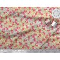 thumbnail image 2 of Soimoi Pink polyester Crepe Fabric Floral Printed Fabric 1 Yard 42 Inch Wide, 2 of 3