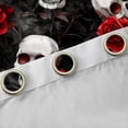 thumbnail image 4 of jejeloiu Romantic Red Rose Black Out Curtains,Gothic Skull Skeleton Curtains Pack of 2 (42x63 Each),Velantine Flowers Bedroom Curtains For Men Women,Luxury Bedroom Decor, 4 of 6