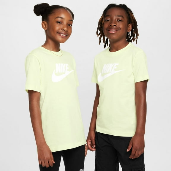 Kids 6-20 Nike Sportswear T-Shirt Color: Lime Size: SMALL