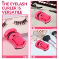 thumbnail image 3 of FESTFENDS 2Pcs Compact Rosy Eyelash Curlers Lightweight Lash Curl Tool with Comfort Silicone Pads, 3 of 7