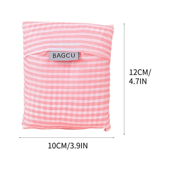 PPLoney Eco-Friendly Large Capacity Folding Shopping Bag - Strong, Washable Reusable Tote for Groceries, Travel, and Everyday Use - Durable Nylon with Reinforced Stitches