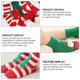 thumbnail image 2 of 5 Pairs Christmas Stockings Warm Cartoon Middle Socks Cotton Stockings, 2 of 4